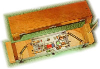 Interieur van een moderne Theremin